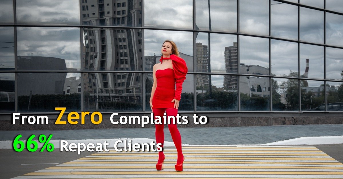 You are currently viewing From Zero complaints to 66% Repeat Clients | Insight
