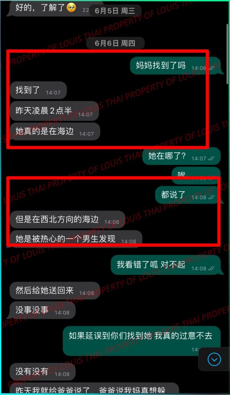 Clairvoyant consultation guided a family to reunite with their missing mother in China.