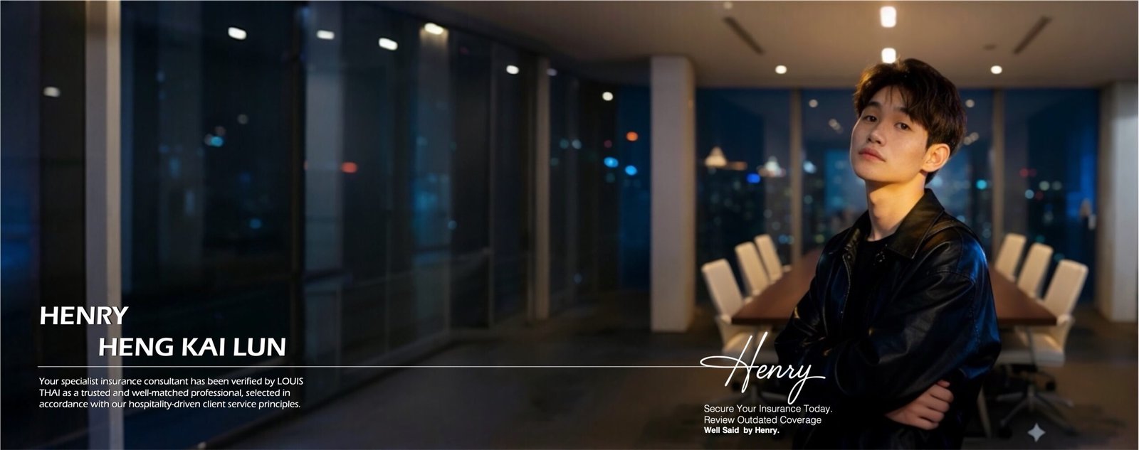 HENRY Heng Kai Lun Banner