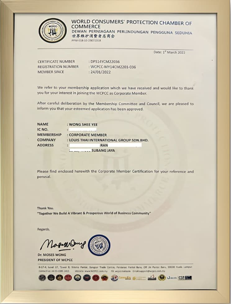 WCPCC Corporate Membership